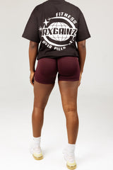 Hematite Red Shorts
