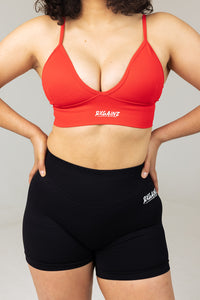 Crimson Red Bra
