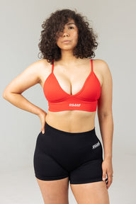 Crimson Red Bra