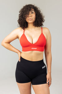 Crimson Red Bra