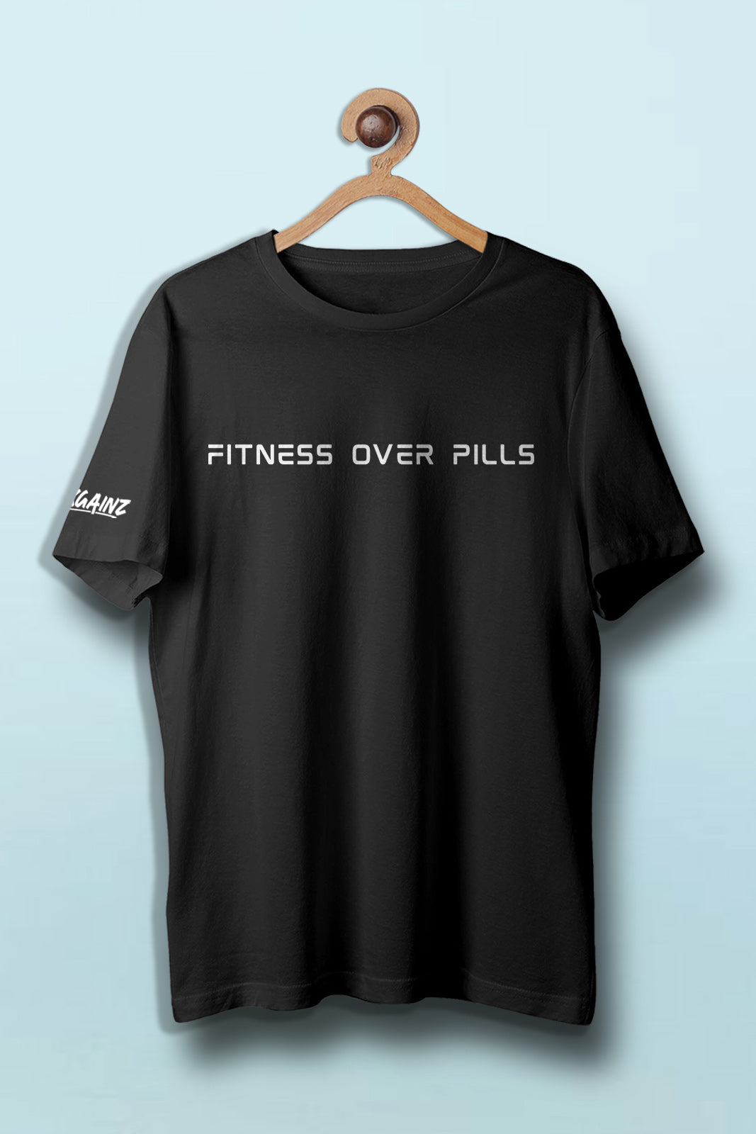 FITNESS OVER PILLS TSHIRT